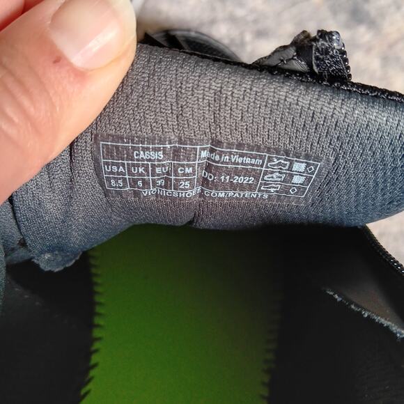 Women's Vionic Agile Cassis Size 8.5 Color Black Pre-owned With Box, NO Insoles - Picture 10 of 11